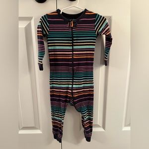 Multicolored Stripped BodySuit